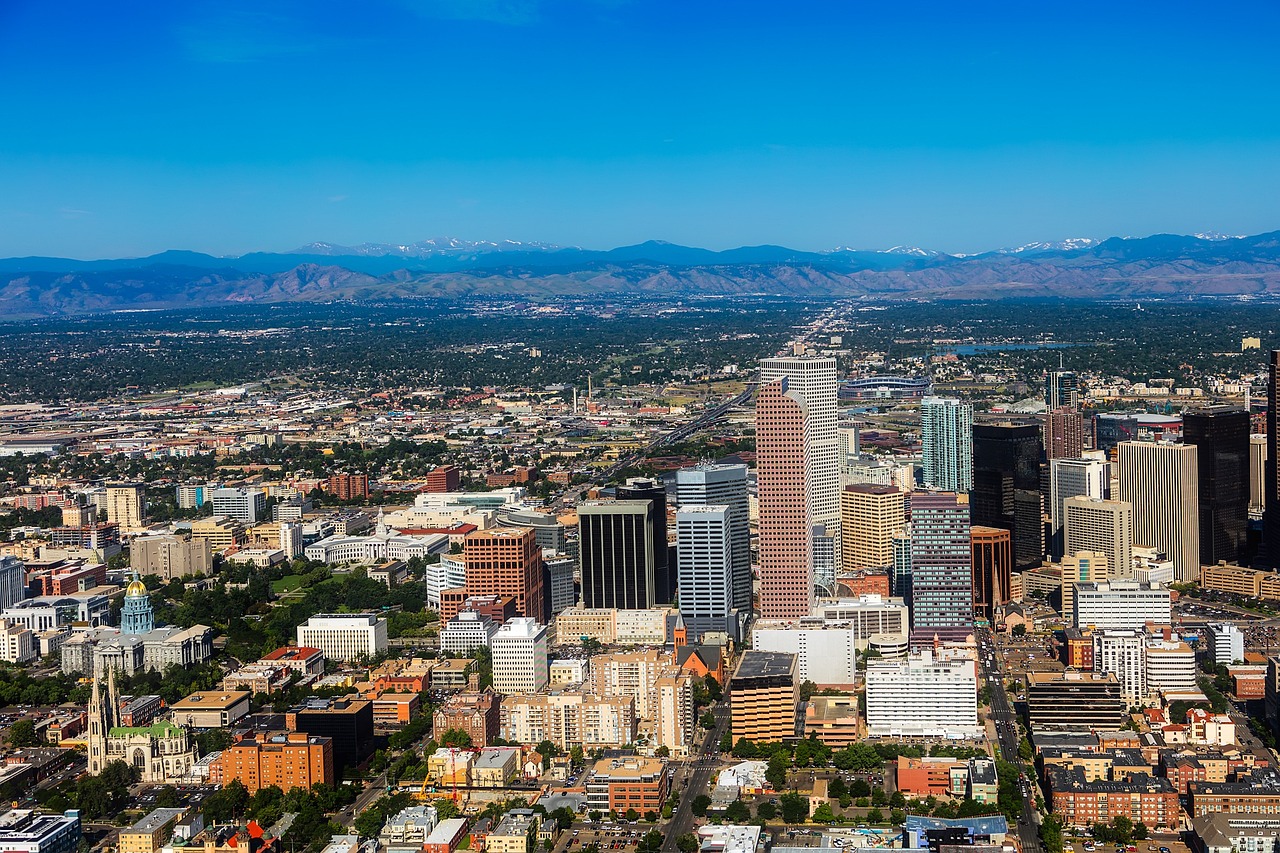 the Denver Skyline