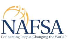 Certification badges from NAFSA - "Connecting People. changing the World™" and CEA - "Accredited by CEA"